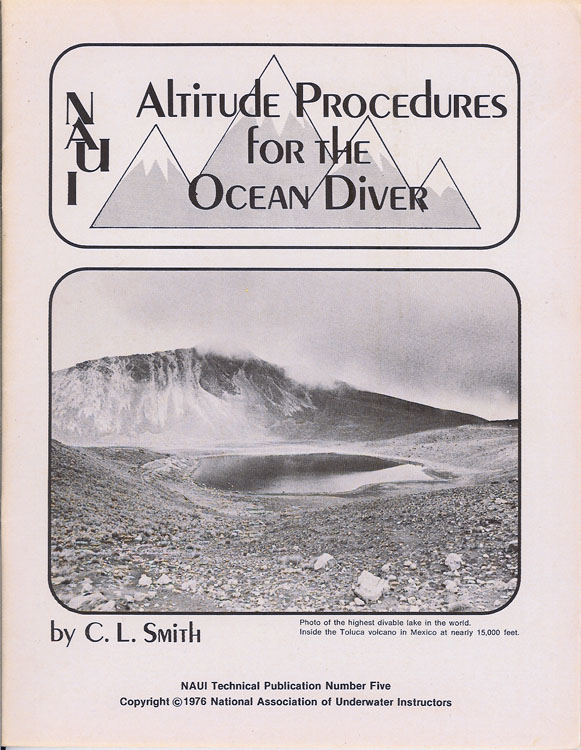 Altitude Procedures for the Ocean Diver