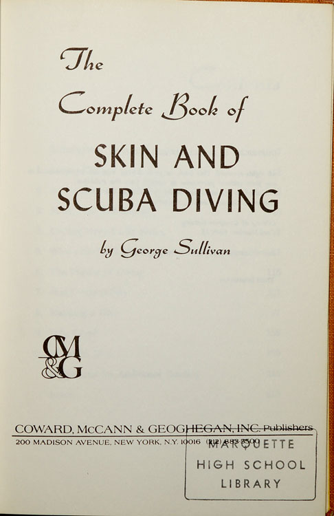 The Complete Book of Skin and Scuba Diving