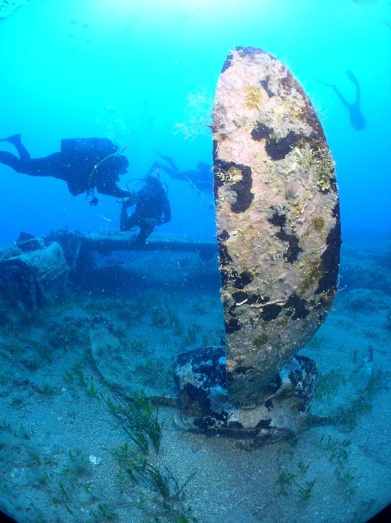 Propellor van de Messerschmidt