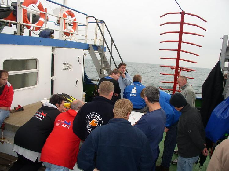 Briefing op de fogo Isle