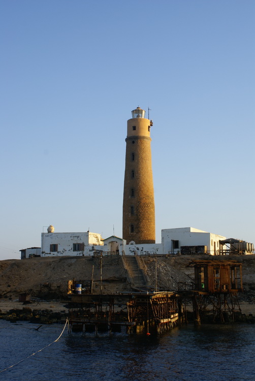 Vuurtoren op Big Brother eiland