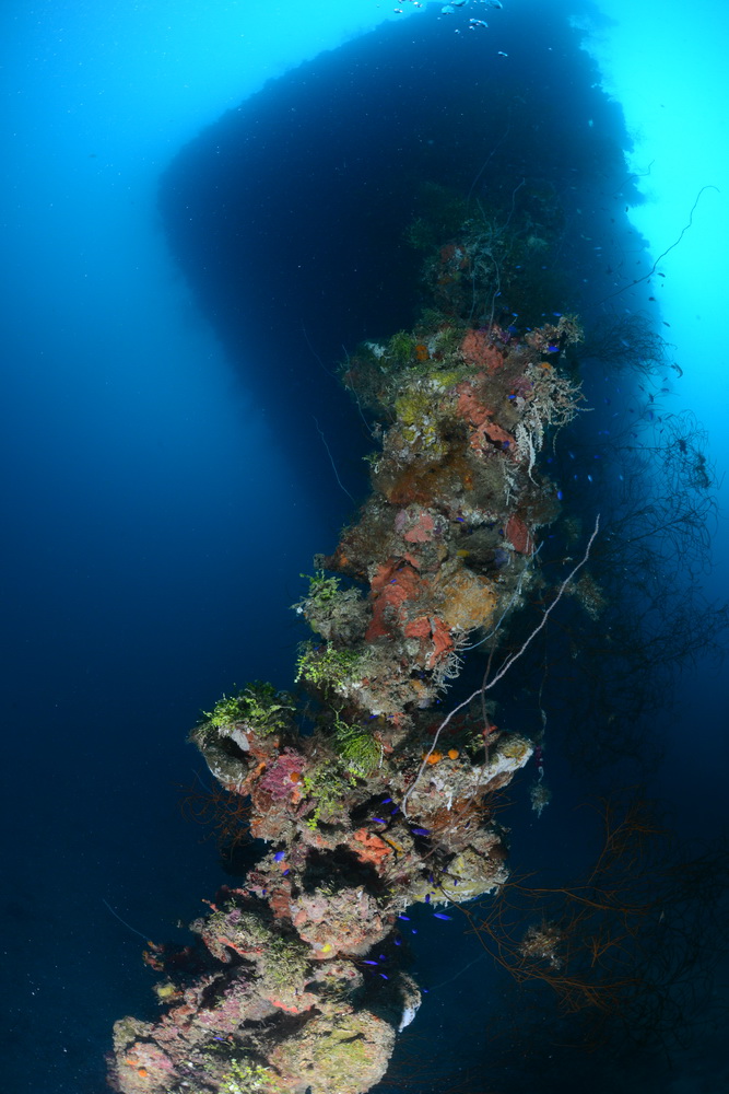 Ankerketting van de Heian Maru