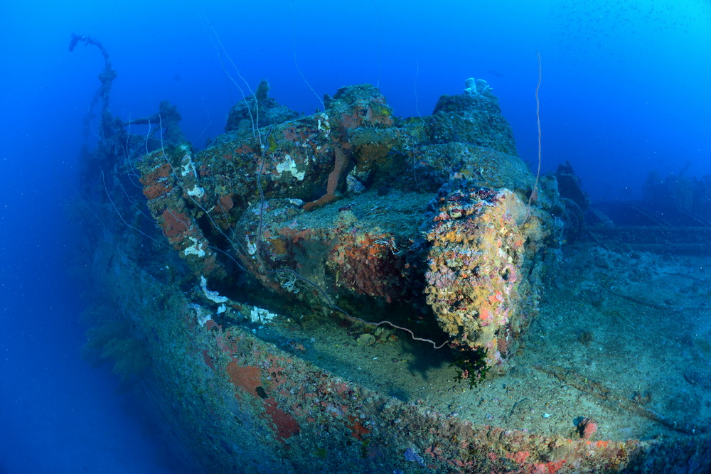 Tank op de San Francisco Maru