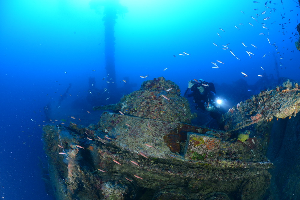 Tank op de San Francisco Maru