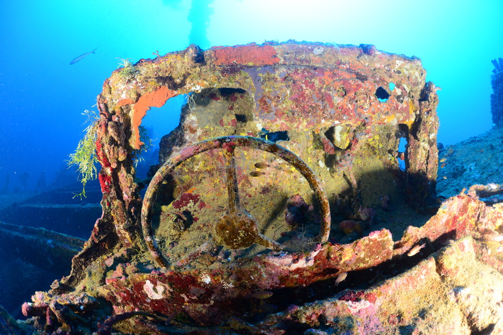 Truck op de San Francisco Maru