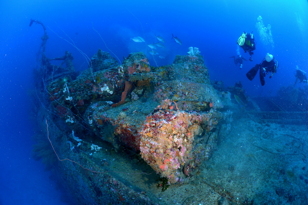 Tanks op de San Francisco Maru