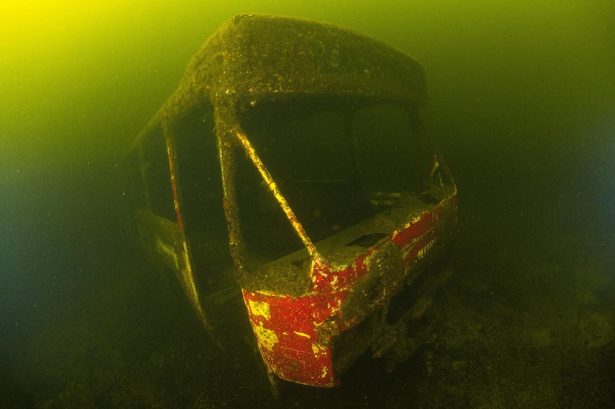 de bus in Vinkeveen