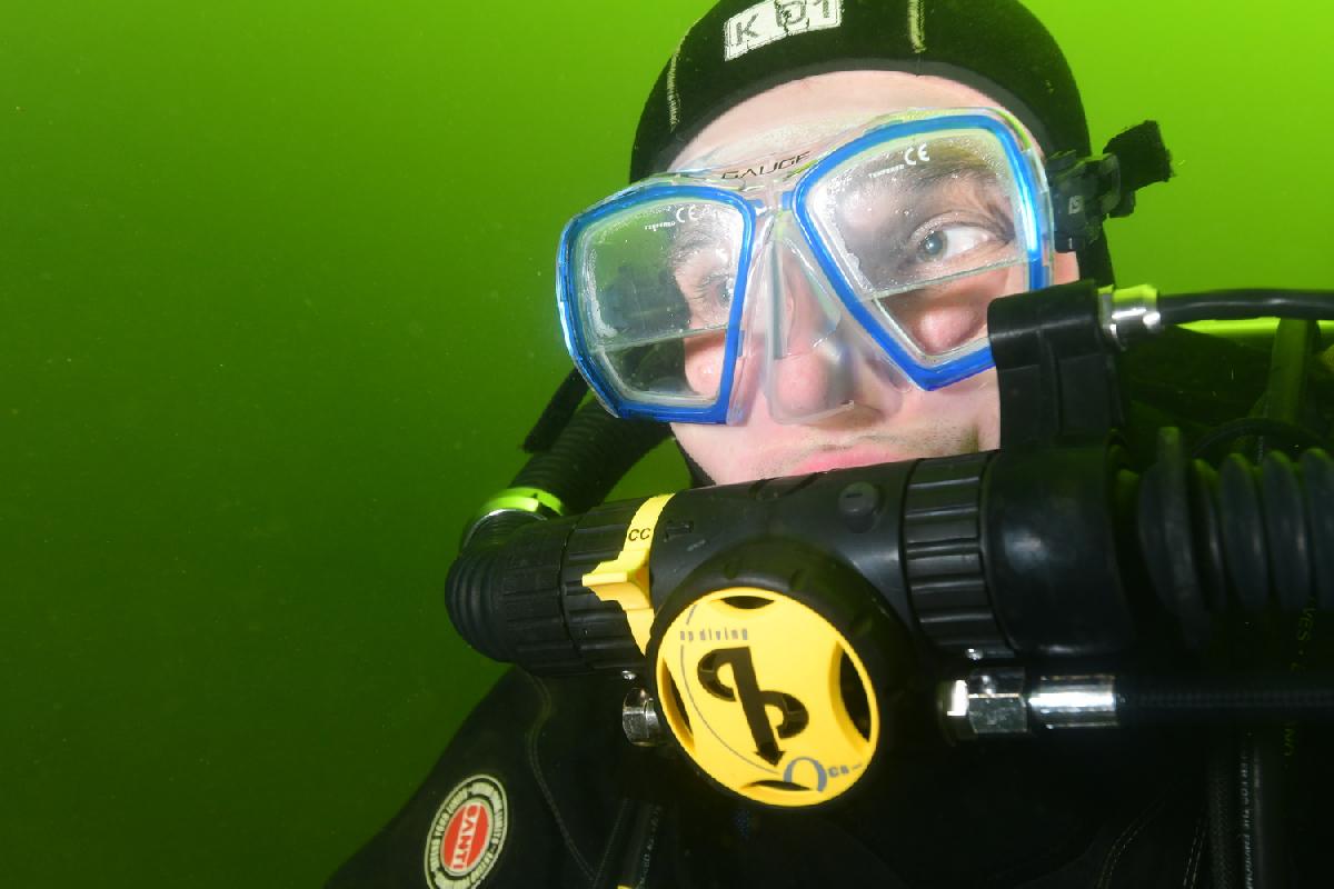 selfie van jaap op rebreather