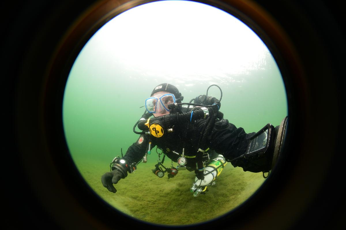 selfie van jaap op rebreather